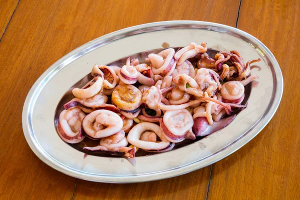 Stir fried squid — Stock Photo, Image