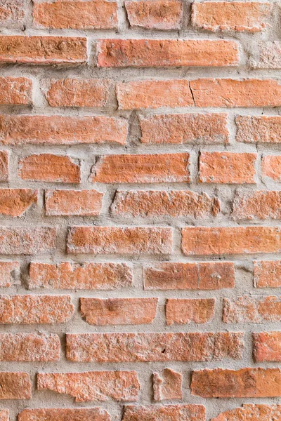 Close Van Oude Vuile Rode Bakstenen Muur Textuur Achtergrond — Stockfoto