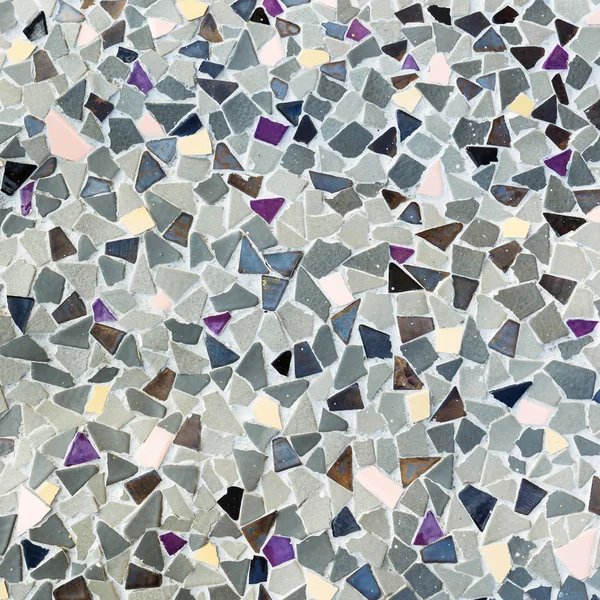 Beautiful Colorful Mosaic Tiles Floor Texture Background — Stock Photo, Image