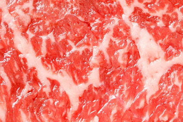 Wagyu striploin steak texture — Stock Photo, Image