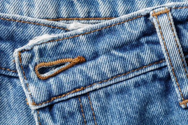 Крупним планом джинсова текстура — стокове фото
