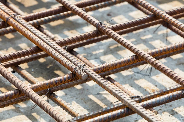 Deforme çelik çubuklar — Stok fotoğraf