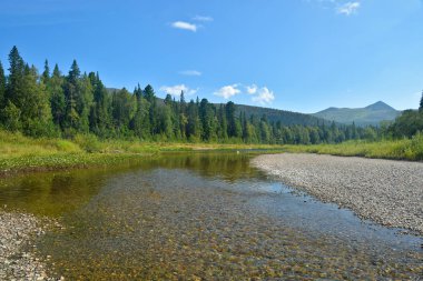Rusya, Kuzey Ural Nehri Milli Parkı. 