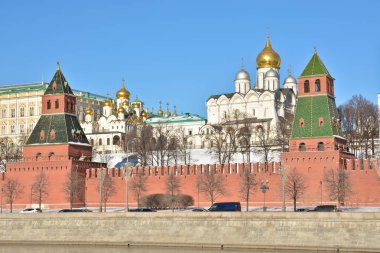 Moskova Kremlin katedraller.