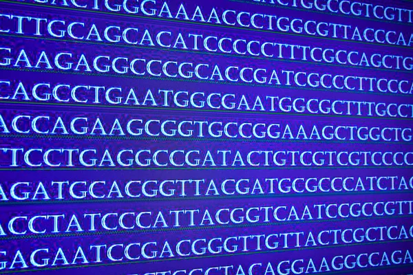 Modern technology: DNA sequencing.