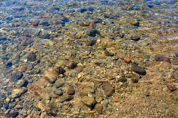 川の底の背景. — ストック写真