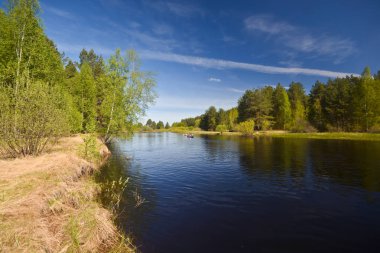 Nehirde kano gezisi. 