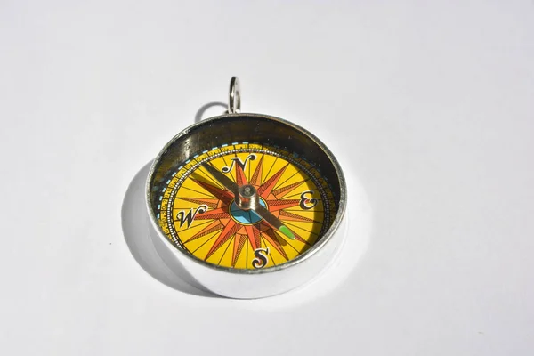 Compass  on a white background — Stock Photo, Image