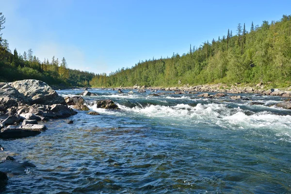 Kuzey Nehri üzerinde rapids. 
