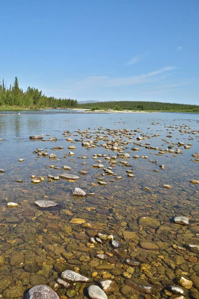 Rzeki Ural polarny. — Zdjęcie stockowe