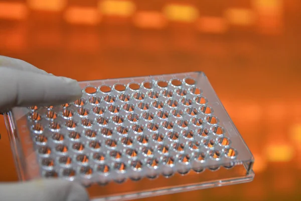 En el laboratorio de genética médica . — Foto de Stock