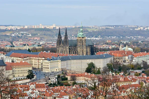 O Castelo Tcheco é Património Mundial da UNESCO . — Fotografia de Stock