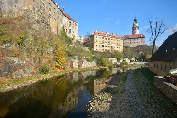 Cesky Krumlov is een Unesco World Heritage Site. — Stockfoto