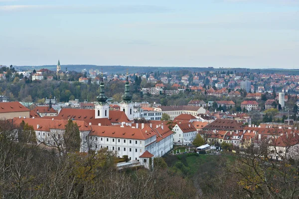 View of Prague from Petrin Hill. — Stock Photo, Image