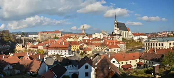 Panorama de Cesky Krumlov . — Photo