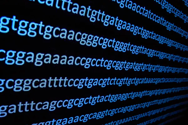 Het genoom sequencing. — Stockfoto