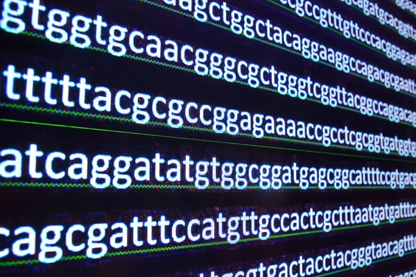 Secuencia ADN . — Foto de Stock