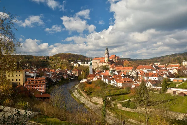 Cesky Krumlov is een Unesco World Heritage Site. — Stockfoto