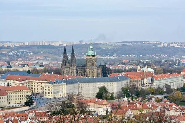 Pražský hrad je na seznamu světového dědictví UNESCO. — Stock fotografie