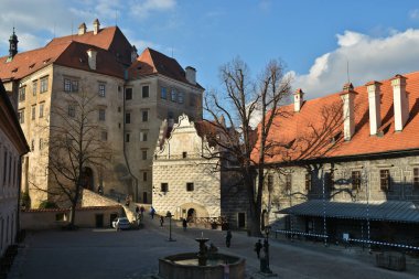 Cesky Krumlov bir Unesco Dünya Mirası olduğunu. 