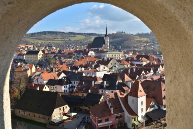 Cesky Krumlov bir Unesco Dünya Mirası olduğunu. 