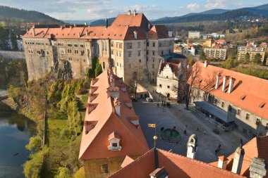 Cesky Krumlov bir Unesco Dünya Mirası olduğunu. 