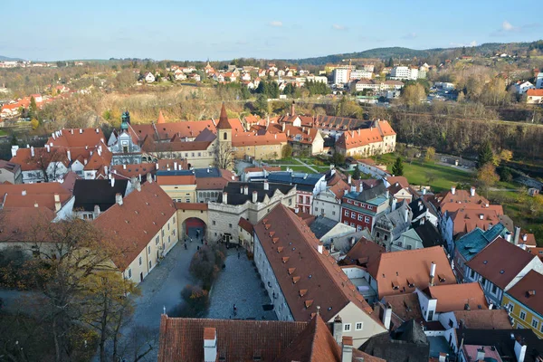 Cesky Krumlov is een Unesco World Heritage Site. — Stockfoto