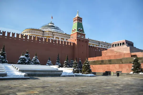 Kremlin de inverno . — Fotografia de Stock