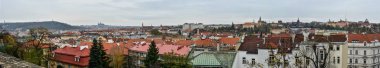 Vysehrad hill Prag'dan Panoraması. 