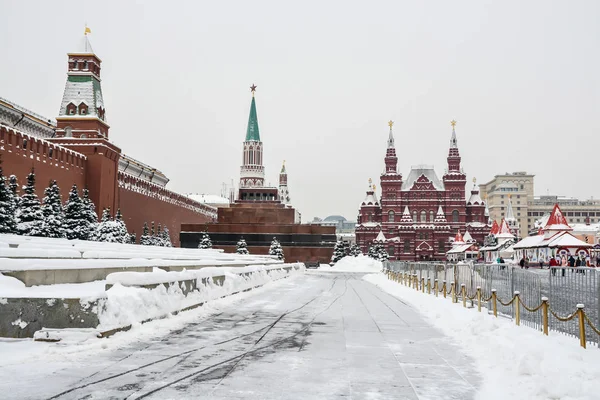 Invierno Moscú Kremlin . —  Fotos de Stock