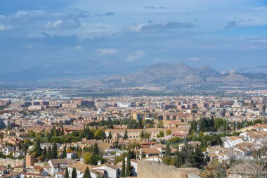 Granada 'nın çatıları. 
