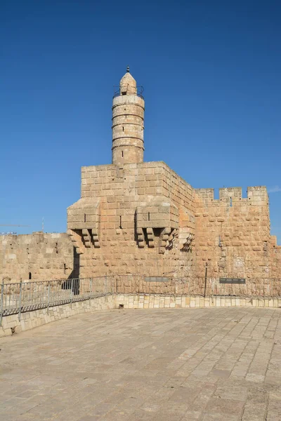 Jerusalén, Torre de David en la Ciudad Vieja . —  Fotos de Stock