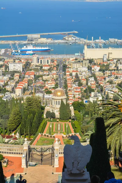 View of Haifa from the hill. — Stock Photo, Image