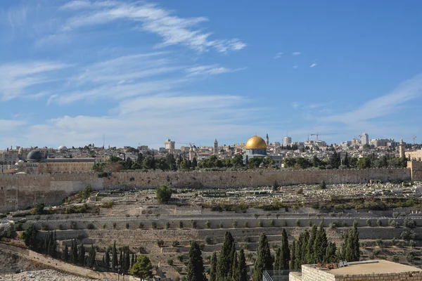Zeytin Dağlı Kudüs Eski Şehri. 