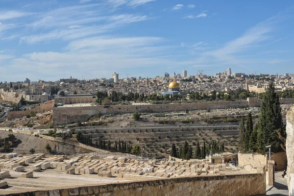 Zeytin Dağlı Kudüs Eski Şehri. 