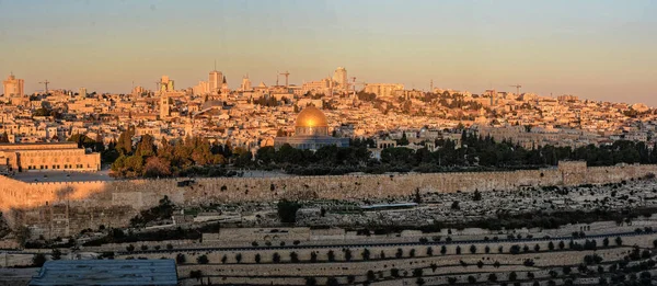Temple Mount in Jerusalem at Dawn.
