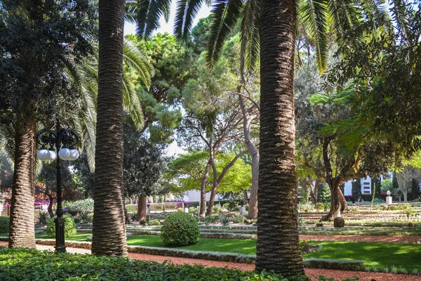 Bahai Gardens in Haifa. — Stock Photo, Image