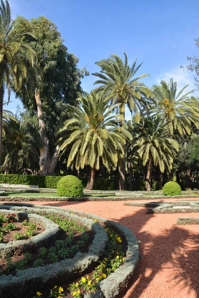 Bahai garden in haifa. — Stockfoto