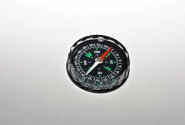 Compass on a white background. — Stock Photo, Image