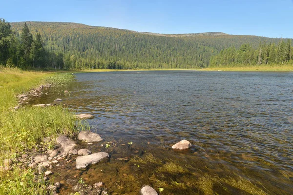 Itinéraire dans le parc national de Yugyd VA . — Photo