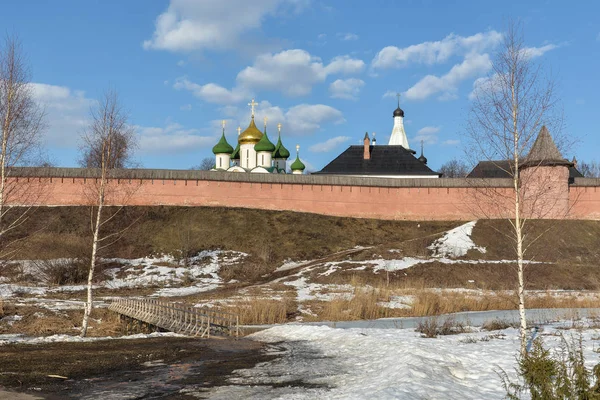 Ruský ortodoxní chrám. — Stock fotografie