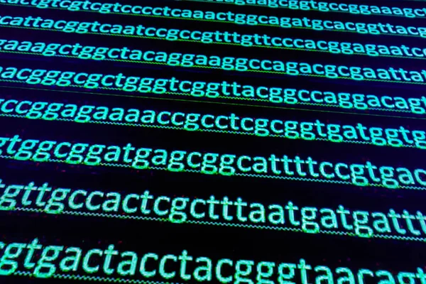 Antecedentes abstractos, código genético . —  Fotos de Stock