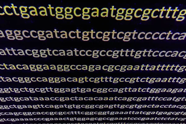 Contexto abstrato, código genético . — Fotografia de Stock