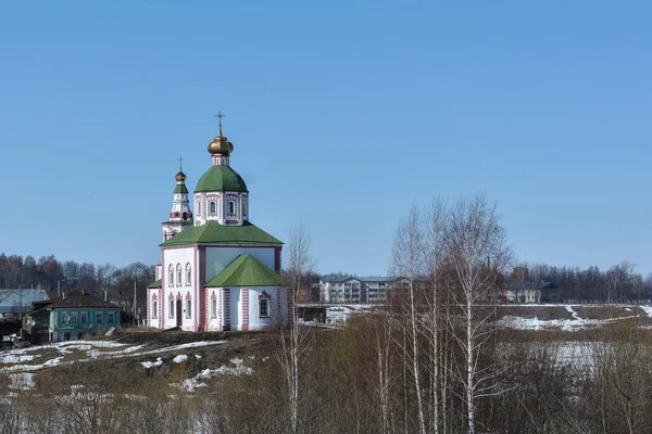 Russisch-orthodoxer Tempel. — Stockfoto