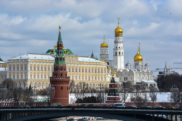 View Moscow Kremlin Heart Capital Russia — Stock Photo, Image