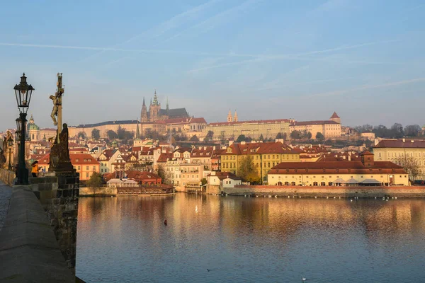 Walking Autumn Prague Urban Landscape Capital Czech Republic — Stock Photo, Image