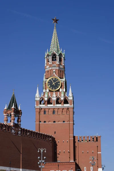 Kremlin Moscú Plaza Roja Centro Capital Rusa Finales Marzo — Foto de Stock