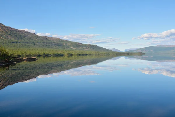 Lake Putorana Plateau Summer Water Landscape North Siberia — Stock Photo, Image