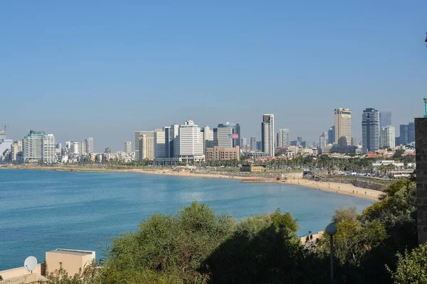 Embankment Tel Aviv Tel Aviv Beaches Mediterranean Sea — Stock Photo, Image