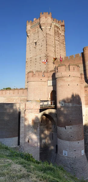 Kasteel van La Mota in Medina del Campo, Spanje — Stockfoto